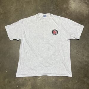 Vintage 90s Swift Denim Grey Logo T-Shirt